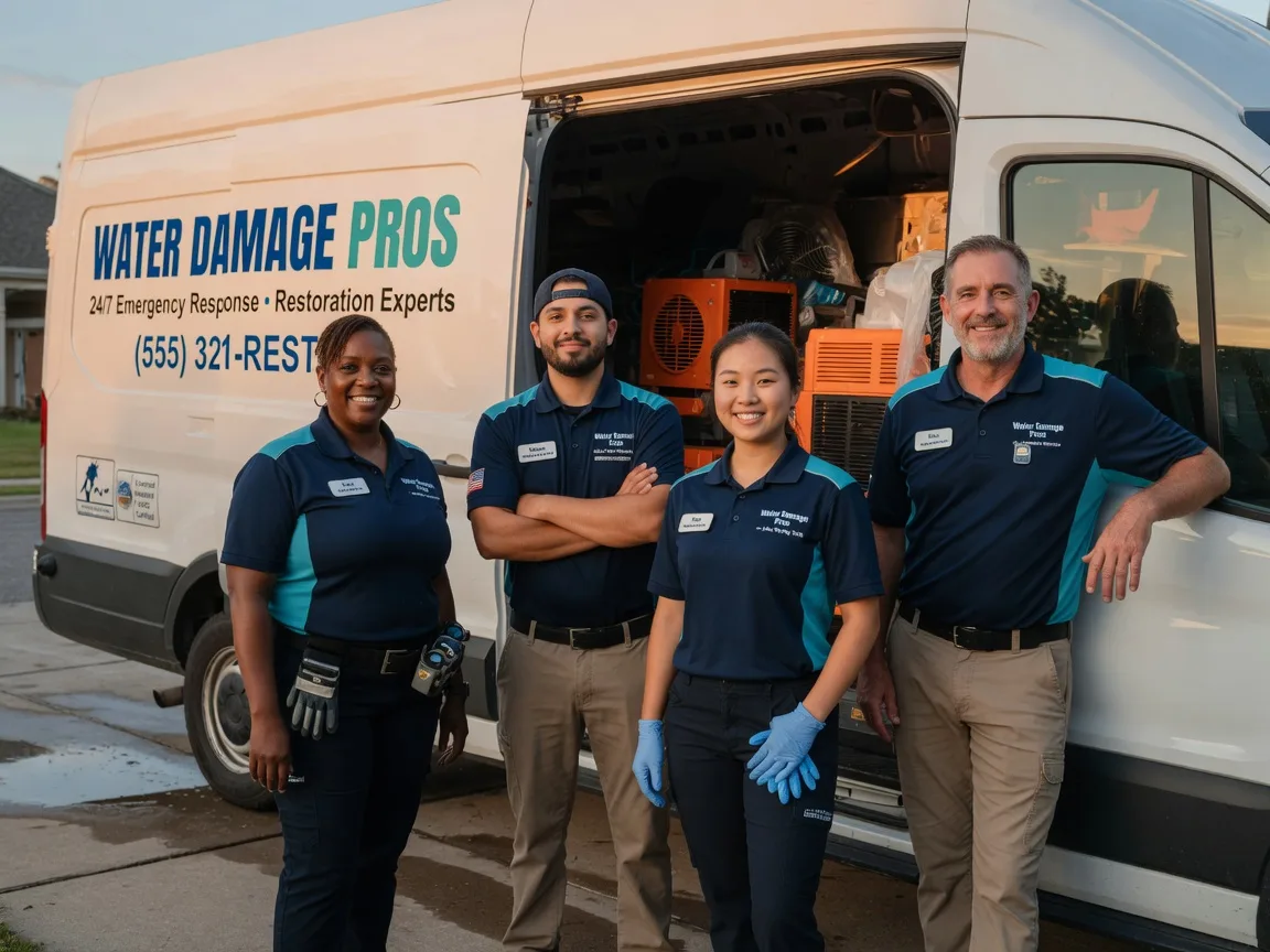 Water Damage Restoration company in Gustine, TX